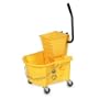 GJO60466 - Mop Bucket Wringer Combo, four 3 inch Casters, 26 qt., Yellow