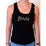 Bride and Bride to Be Rhinestone Tank Tops. Perfect for All of Those Pre-wedding Parties and Events.