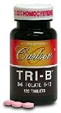 Carlson Tri-b Homocysteine Formula, 120 Tabs,  Bottle