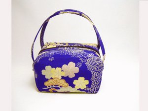 京都祇園の舞妓古布バッグ
