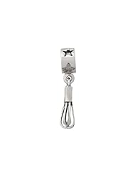 Whisk Dangle Charm in Silver for 3mm Charm Bracelets