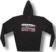 LED ZEPPELIN - Blimp - Black Zip-Up Hoodie