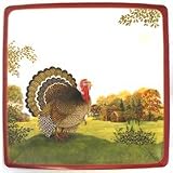 Autumn Farm 10 inch Square Plates