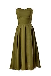 Tea Length Chiffon Lace-Up Evening Dress/Bridesmaid Dress/Party Dress 