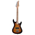 B-Guitars 36 Inch Junior Electric Guitar 3/4 Size with Amp Beginner Kit - Sunburst