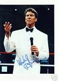 MICHAEL BUFFER AUTOGRAPHED BOXING PHOTO LETS GET READY TO RUMBLE (BOXING)