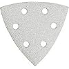 Bosch SDTW122 Detail Triangle, Hook & Loop Sanding Sheet, White, 120 Grit, 25 Pack