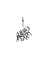 SilveRado (tm) VR015 Verado Sterling Silver Asian Trail Bead / Charm with Lobster Clasp