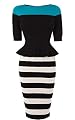Peplum Knit Dress