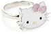 Hello Kitty Pink Enamel Bow And Sterling Silver Ring, Size 7 Hello Kitty Pink Enamel Bow And Sterling Silver Ring, Size 7