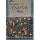 IMAGE OF Color Ball Pins Sz 20 Collins