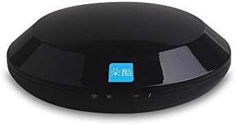 DOKOO Smart Helper Universal Remote Controller for Home Applicants Lights TV Electro- Curtain Air Condition Air Cleaner and More (Black)