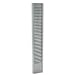 Buddy Products 40 Pocket Badge Card Rack, Steel, Vertical Orientation, 1 x 18.625 x 2.8125 Inches, Gray (0836-32)