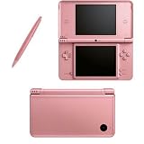 Nintendo DSi XL - Metallic Rose Bundle with Mario vs Donkey Kong Mini-Land Mayhem