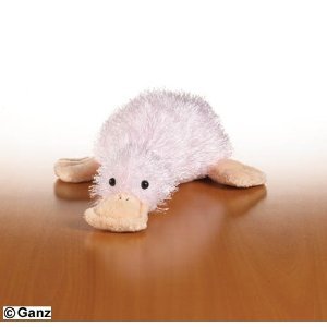 Pet of Month August 2010 Webkinz Pink Googles Plush Stuffed Animal Free Webkinz Lip Gloss by 