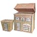 Baby : Wicker Hamper and Wastebasket - Toy Land