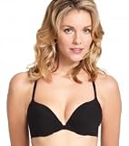 Aubrie T-Back Push-up Front-Closure Underwire Bra