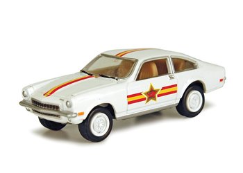 Johnny Lightning Dukes Of Hazzard Relaese #4 Carnival of Thrills 1971 Chevrolet Vega 1:64 Scale