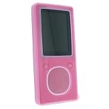 Silicone Skin Case for Microsoft Zune 4GB / 8GB, Pink