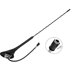 VW Seat Skoda 16V Radio-Antenne Stabantenne OHNE Phantomspeisung-Verstaerker Raku 2