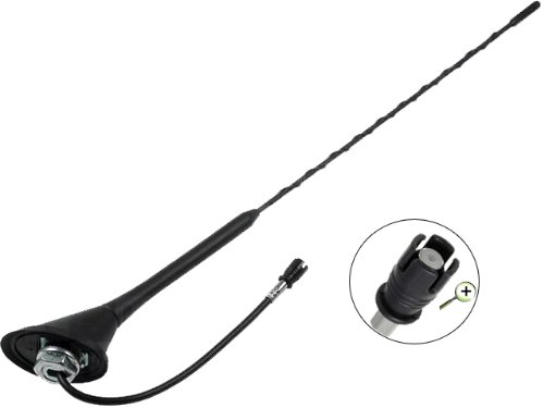 VW Seat Skoda 16V Radioradio-Dachantenne incl. Phantomeinspeisung- Verstärker auf Raku A01