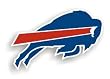 Buffalo Bills 12" Vinyl Magnet Set Of 2 - Bills 12 Magnet"