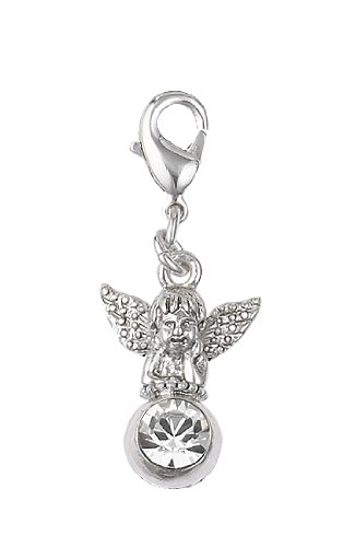 Pilgrim Damen-Charm Engel versilbert 560-282 Preisvergleich