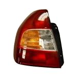 Collison Lamp 00-02 Hyundai Accent Tail Light Lens Assembly Left 11-6016-00 by TYC