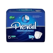 Prevail PM Overnight/Extended Wear Briefs, Size X-Large, Full Case of 60 (243-1823) On Sale