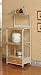 Kitchen & Housewares : White 4-Tier KITCHEN CART with Drawer and Storage
