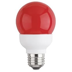 Westinghouse 03451 Nanolux 1-Watt G19 LED Bulb, Red