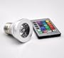 niceEshop(TM) Multi-Color E27 Color Changing Light Bulb / Magic Spotlight Bulb +Remote Control +Free niceEshop Cable Tie