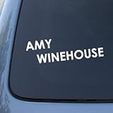 AMY WINEHOUSE - Vinyl Car Decal Sticker #A1579 | Vinyl Color: White