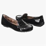 Sam Edelman Women's Flora Moccasin,Black,8.5 M US