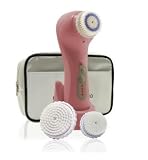 Nutra Sonic Essential Series PE8008P Face and Body Cleansing Brush Pink 4-speed