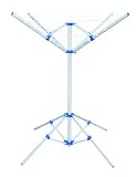 from Ashley 4 Arm Portable Rotary Airer / Washing Line, Tripod Base, Easy Assembly