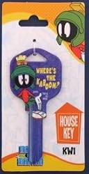 Marvin the Martian Kwikset KW1 House Key Looney Tunes