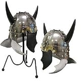 Mini Viking Horn Helmet Desktop Display