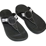 FitFlops WalkStar Fitness Sandals - Black - Size 7