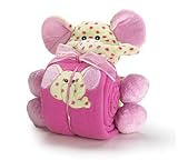 Plush Elephant With Rollup Nap Blanket