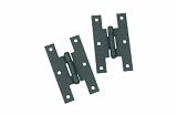 Black Iron H-Hinges 4