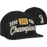 Los Angeles Lakers 2010 NBA Finals Champions Official Locker Room Flex Fit Hat