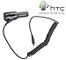 OEM HTC CAR CHARGER FITS ALL HTC BRAND PDA/SMART PHONE with MINI USB CONNECTION