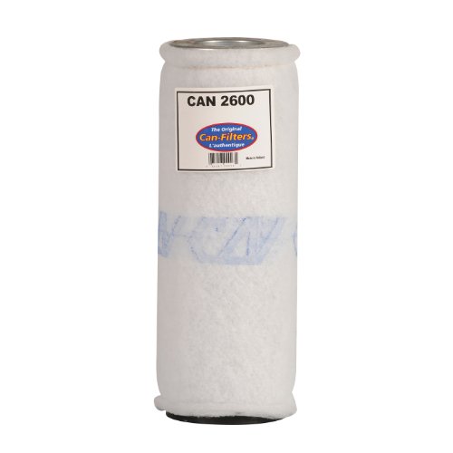 Can 2600 Carbon Filter With Prefilter, Flange Sold Separately Can 2600 Carbon Filter With Prefilter, Flange Sold Separately