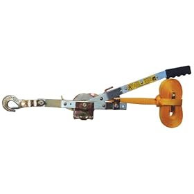 Maasdam Pow'R Pull WS-25 1 Ton Capacity Web Strap Pull'R with 25' of Web Strap