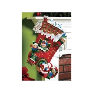 Bucilla-18-Inch-Christmas-Stocking-Felt-Applique-Kit-Holiday-Decorating
