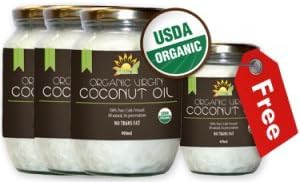 Nutria Virgin Organic Coconut Oil 5 X 32 Oz (32 oz)