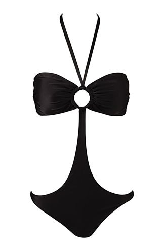 Black Monokini Small Medium Large