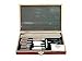 35 Piece Deluxe Universal Gun Cleaning Kit in a wooden presentation box