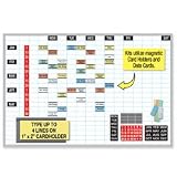 Magna Visual, Inc. Products - Magnetic Board, 300 Mgntc Holders, 2000 Data Cards, 48